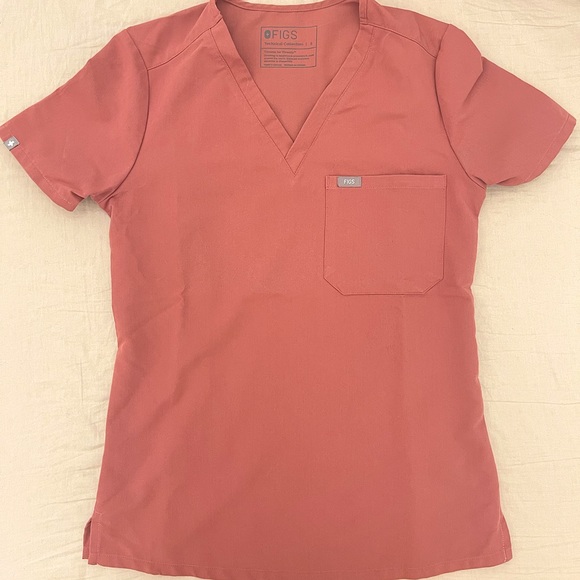 Figs Scrubs Mauve Catarina Top - Picture 1 of 1